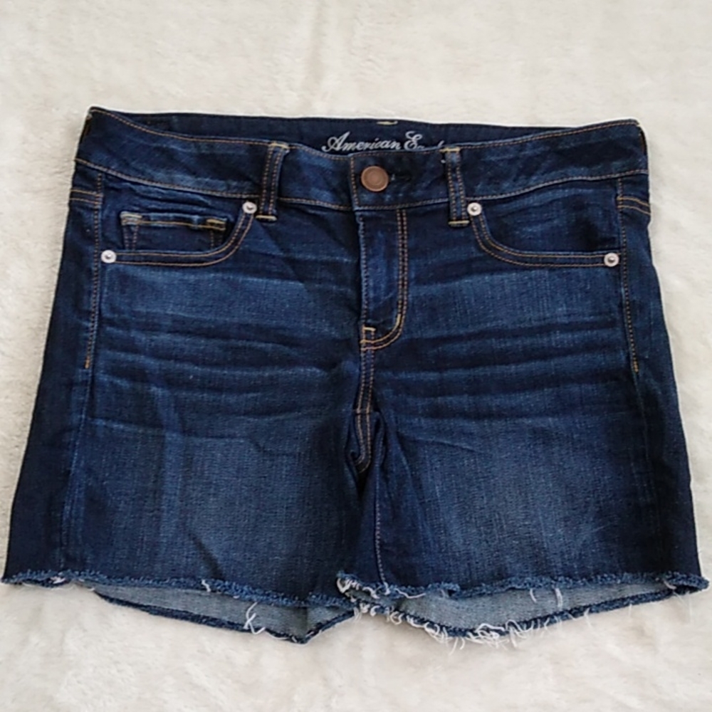 American Eagle Jean Shorts size 12 Stretch